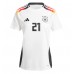 Echipament fotbal Germania Ilkay Gundogan #21 Tricou Acasa European 2024 maneca scurta